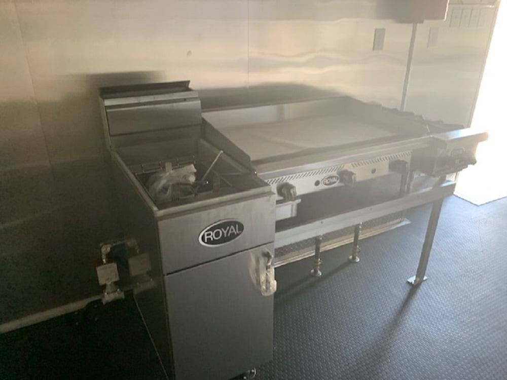 1483-white-8.5x16-custom-concession-food-catering-trailer-11.jpg White 8.5x16 Custom Concession Food Catering Trailer