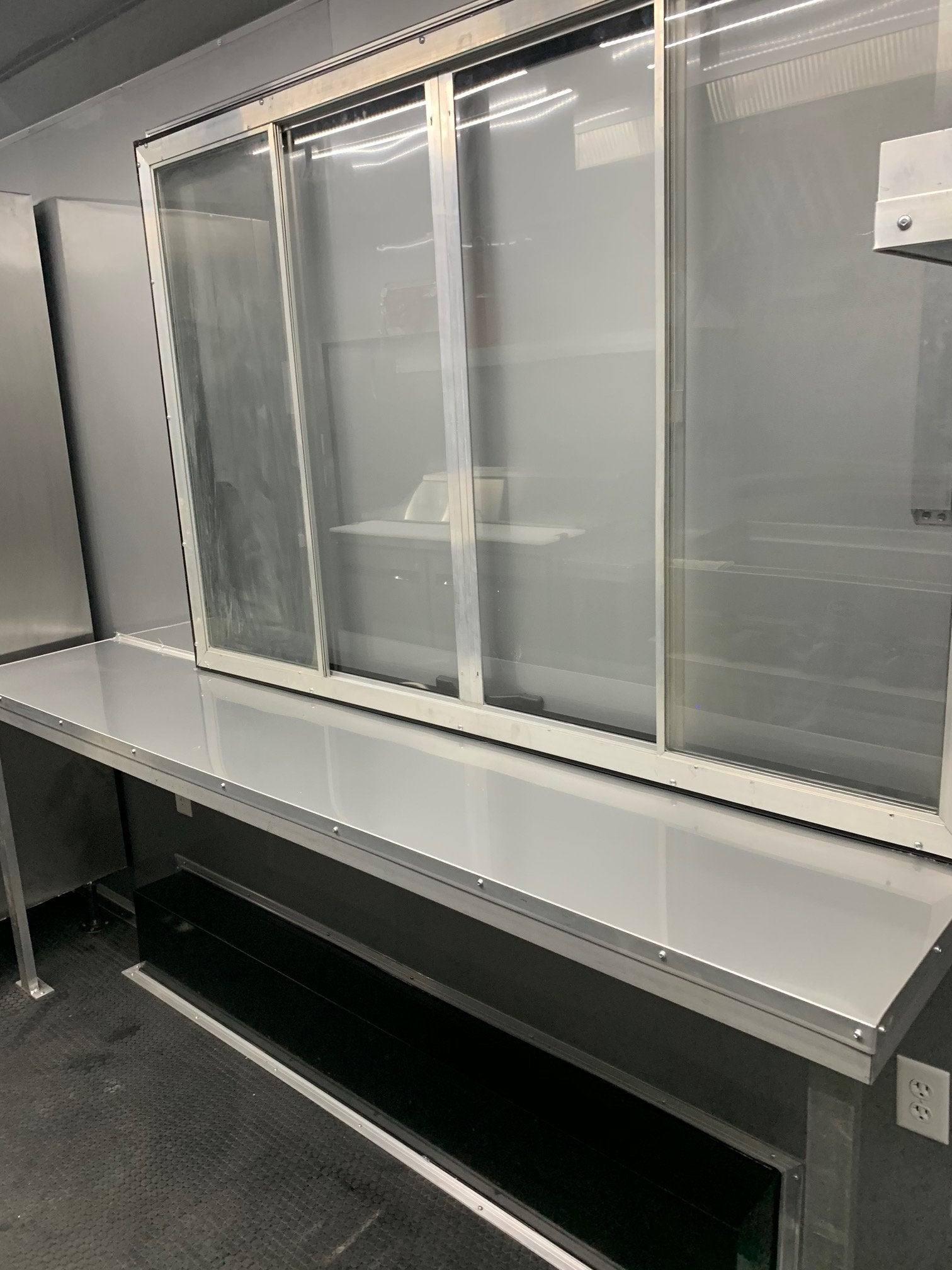 Yellow 8.5 X 20 Vending Concession Food Trailer With Appliances