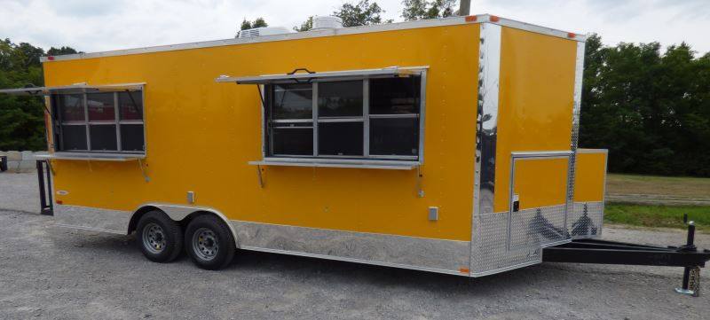 1488-yellow-8.5-x-20-concession-trailer-food-catering-event-14.jpg Yellow 8.5' x 20' Concession Trailer Food Catering Event