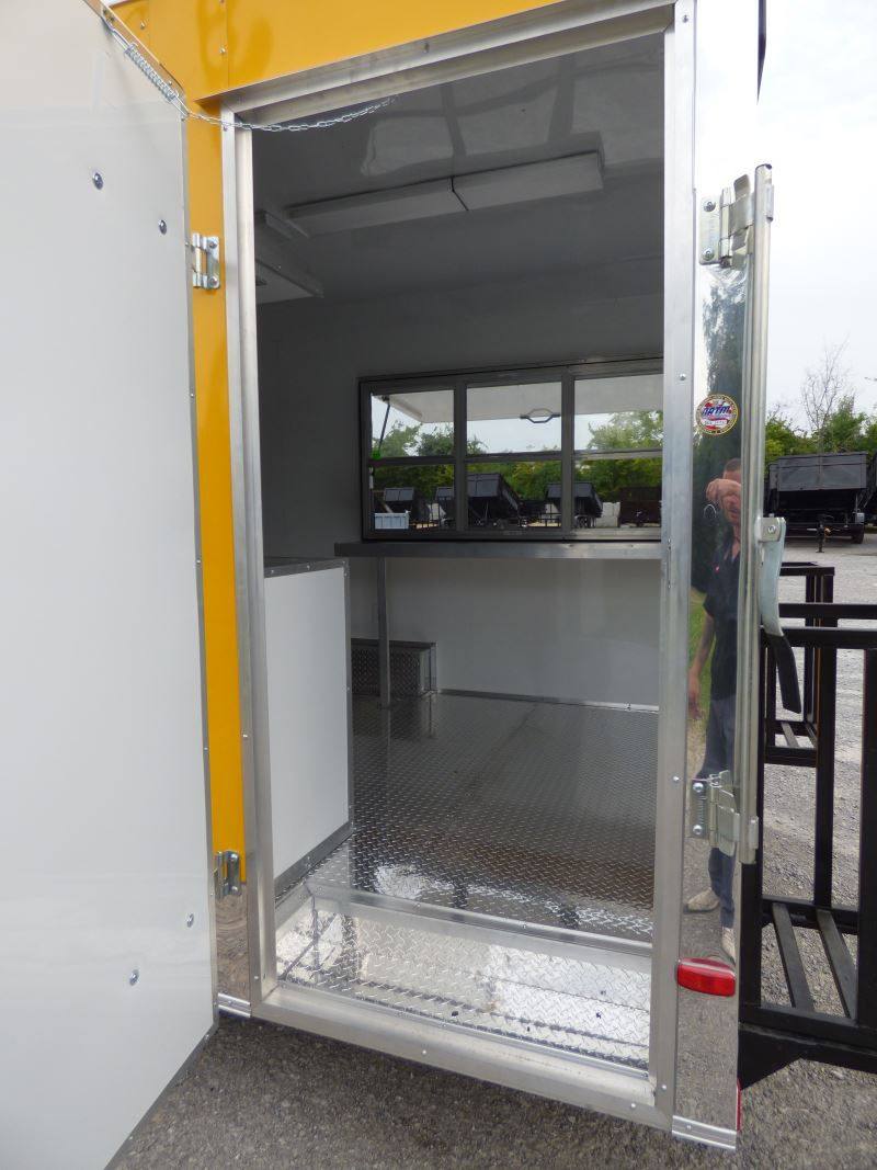 1488-yellow-8.5-x-20-concession-trailer-food-catering-event-17.jpg Yellow 8.5' x 20' Concession Trailer Food Catering Event