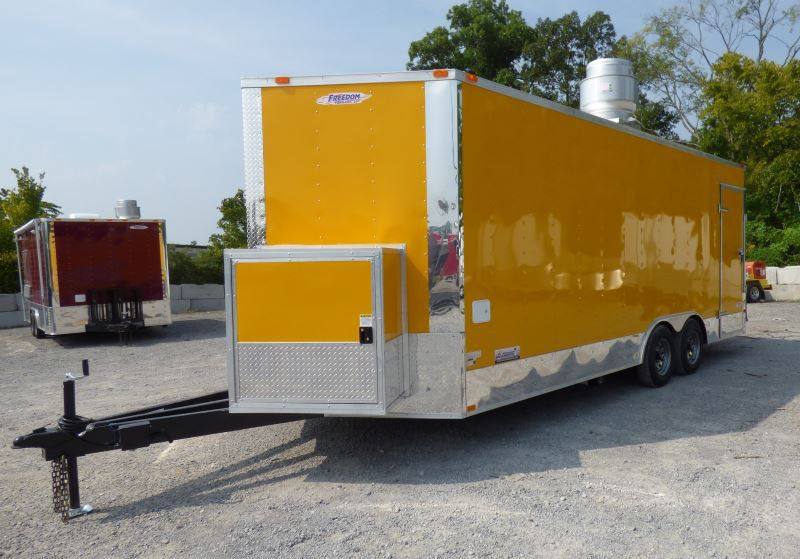 1488-yellow-8.5-x-20-concession-trailer-food-catering-event-8.jpg Yellow 8.5' x 20' Concession Trailer Food Catering Event