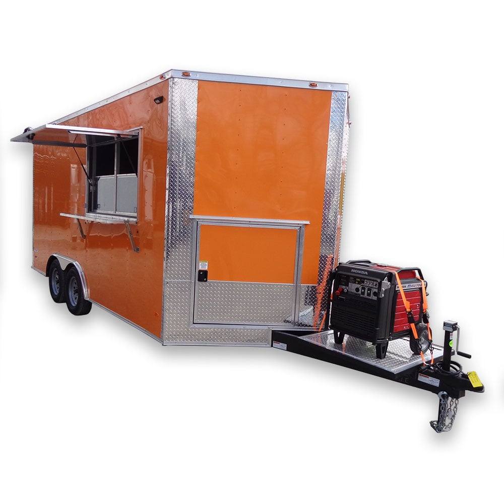 149-8.5-x-16-orange-concession-food-trailer-1.jpg 8.5' x 16' Orange Concession Food Trailer