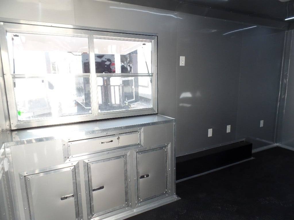 149-8.5-x-16-orange-concession-food-trailer-10.jpg 8.5' x 16' Orange Concession Food Trailer