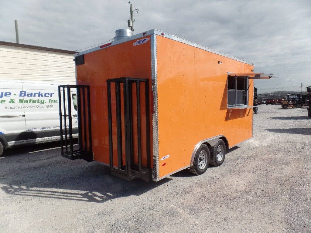 149-8.5-x-16-orange-concession-food-trailer-18.jpg 8.5' x 16' Orange Concession Food Trailer