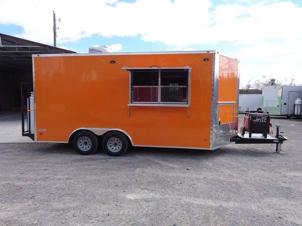 149-8.5-x-16-orange-concession-food-trailer-19.jpg 8.5' x 16' Orange Concession Food Trailer