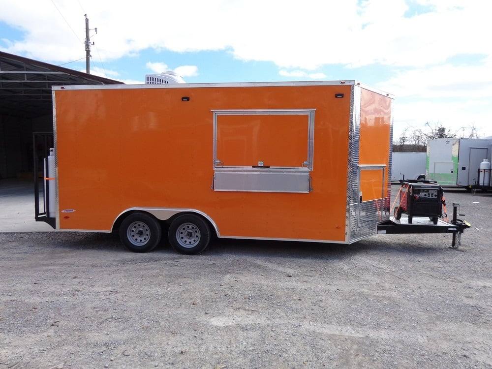149-8.5-x-16-orange-concession-food-trailer-2.jpg 8.5' x 16' Orange Concession Food Trailer