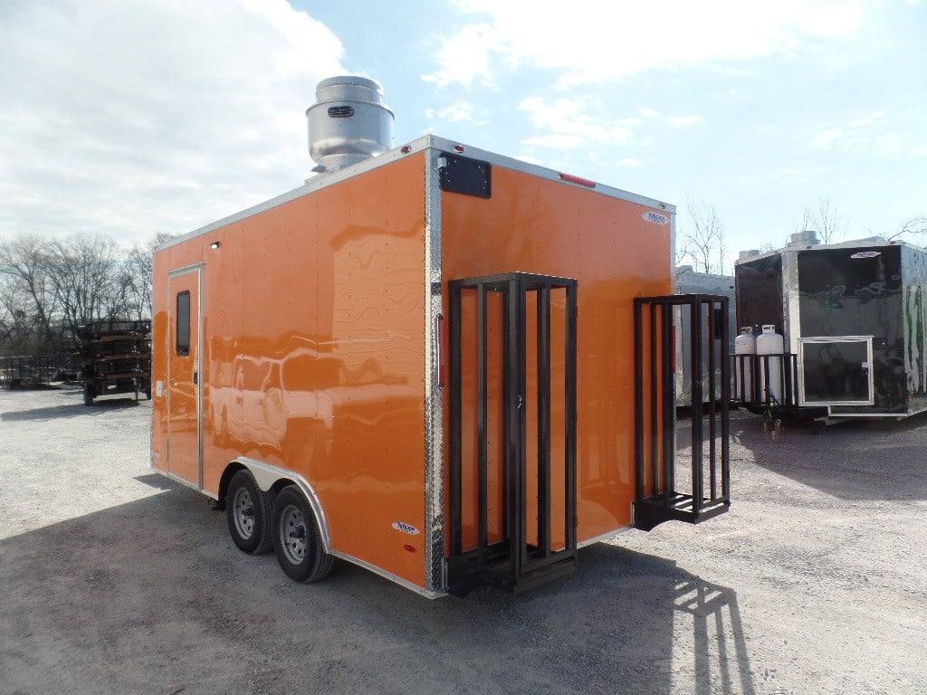 149-8.5-x-16-orange-concession-food-trailer-24.jpg 8.5' x 16' Orange Concession Food Trailer