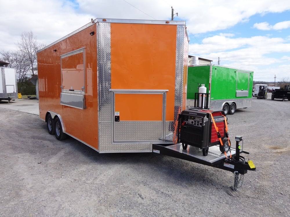149-8.5-x-16-orange-concession-food-trailer-4.jpg 8.5' x 16' Orange Concession Food Trailer