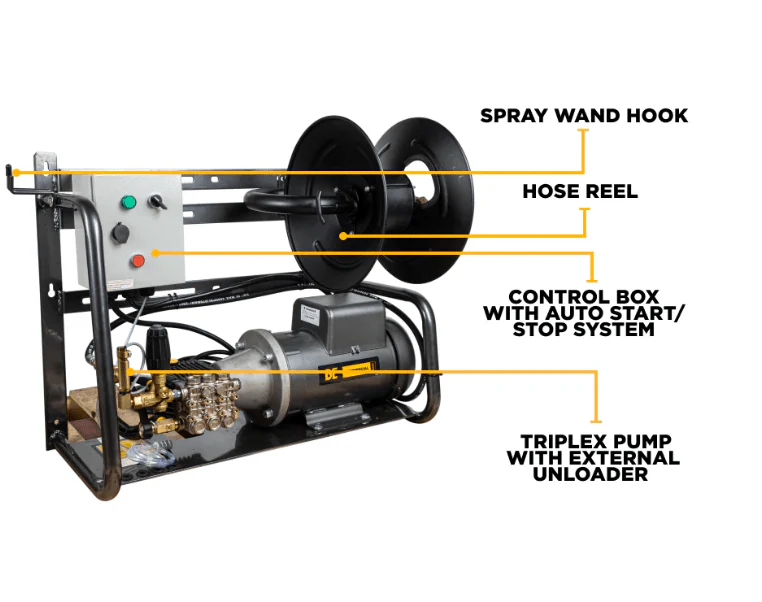 1493-be-x-2050fw1genht-electric-cold-water-pressure-washer-2000-psi-5.0-gpm-5.0-hp-general-pump-wall-mount-2.webp BE X-2050FW1GENHT Electric Cold Water Pressure Washer 2000 PSI 5.0 GPM 5.0 HP General Pump Wall Mount