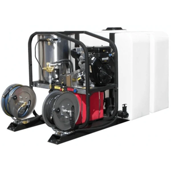 Pressure-Pro T185TWH/SK40004HH 4000 PSI Skid Mount Hot-Water Pressure Washer
