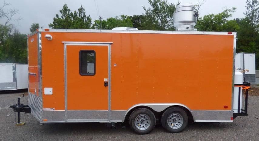 152-8.5-x-16-orange-event-catering-concession-food-trailer-22.jpg 8.5' x 16' Orange Event Catering Concession Food Trailer