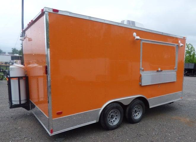 152-8.5-x-16-orange-event-catering-concession-food-trailer-3.jpg 8.5' x 16' Orange Event Catering Concession Food Trailer