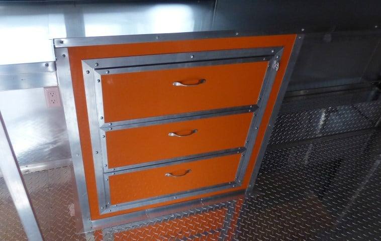 152-8.5-x-16-orange-event-catering-concession-food-trailer-8.jpg 8.5' x 16' Orange Event Catering Concession Food Trailer
