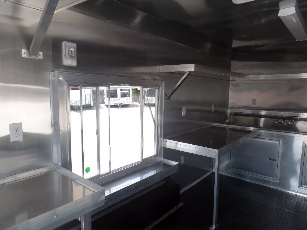 153-8.5-x-16-orange-food-catering-event-concession-trailer-10.jpg 8.5' x 16' Orange Food Catering Event Concession Trailer
