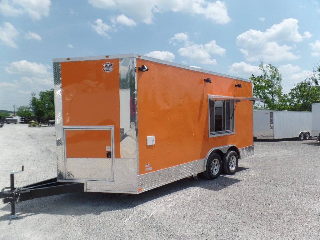 153-8.5-x-16-orange-food-catering-event-concession-trailer-12.jpg 8.5' x 16' Orange Food Catering Event Concession Trailer