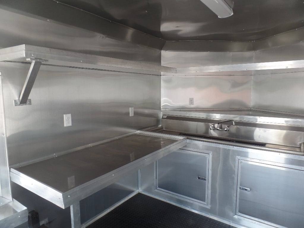 153-8.5-x-16-orange-food-catering-event-concession-trailer-19.jpg 8.5' x 16' Orange Food Catering Event Concession Trailer