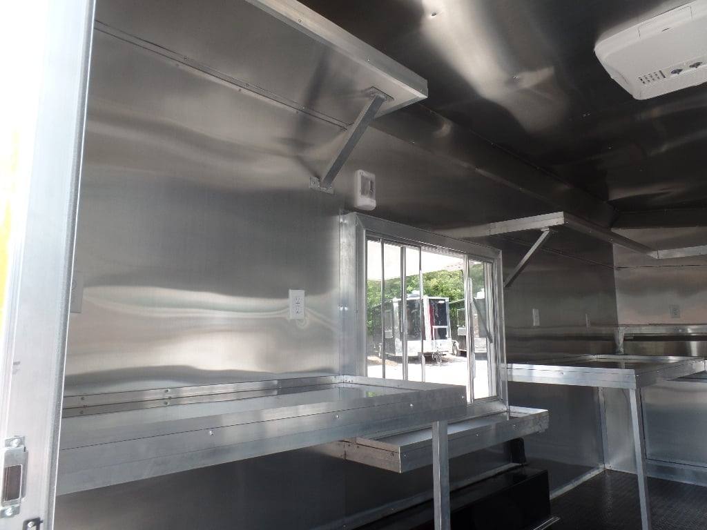 153-8.5-x-16-orange-food-catering-event-concession-trailer-21.jpg 8.5' x 16' Orange Food Catering Event Concession Trailer
