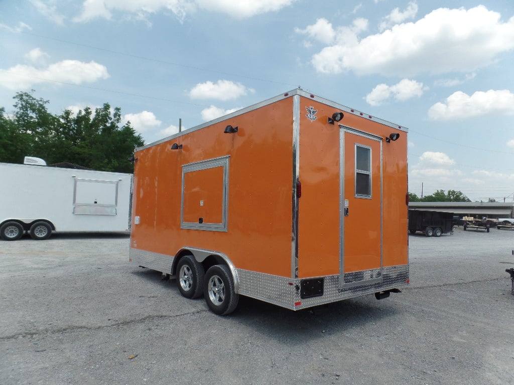 153-8.5-x-16-orange-food-catering-event-concession-trailer-23.jpg 8.5' x 16' Orange Food Catering Event Concession Trailer