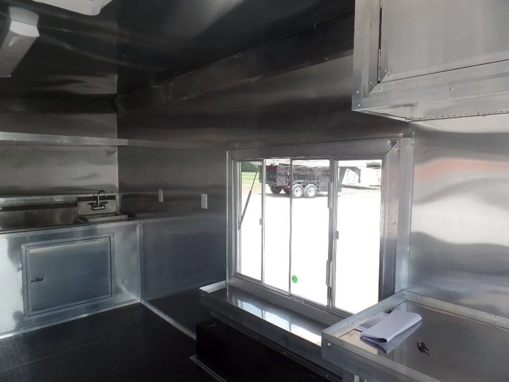 153-8.5-x-16-orange-food-catering-event-concession-trailer-5.webp 8.5' x 16' Orange Food Catering Event Concession Trailer