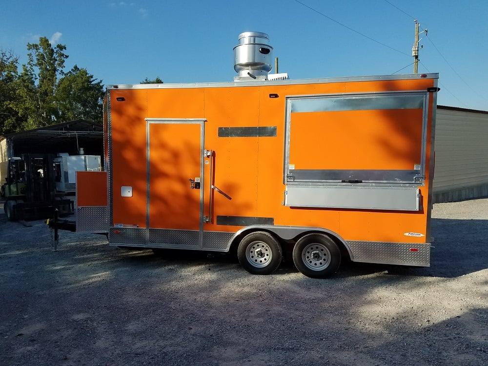 154-8.5-x-16-orange-shaved-ice-concession-food-trailer-21.jpg 8.5' x 16' Orange Shaved Ice Concession Food Trailer