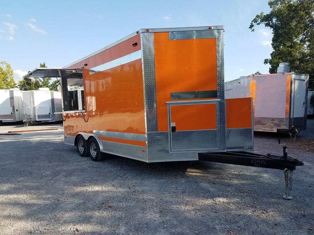 154-8.5-x-16-orange-shaved-ice-concession-food-trailer-7.jpg 8.5' x 16' Orange Shaved Ice Concession Food Trailer