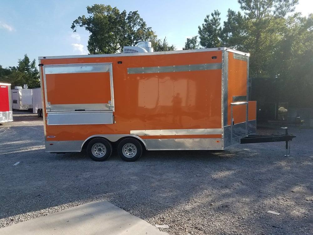 154-8.5-x-16-orange-shaved-ice-concession-food-trailer-9.jpg 8.5' x 16' Orange Shaved Ice Concession Food Trailer