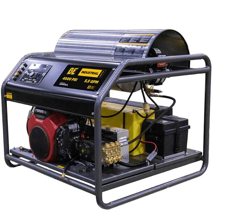 1546-be-z5535gpbdh-hot-water-pressure-washer-3500-psi-5.2-gpm-honda-gx690-engine-1.webp BE Z5535GPBDH Hot Water Pressure Washer 3500 PSI 5.2 GPM Honda GX690 Engine