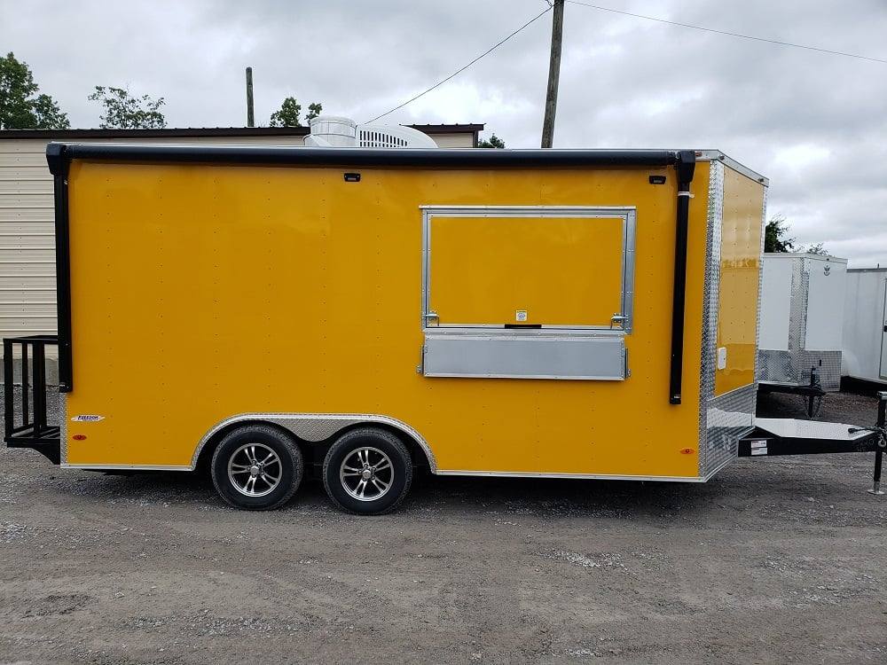 156-8.5-x-16-penske-yellow-concession-food-trailer-6.jpg 8.5' x 16' Penske Yellow Concession Food Trailer