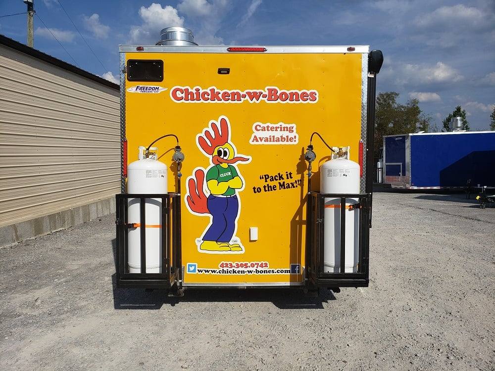 157-8.5-x-16-penske-yellow-concession-food-trailer-with-appliances-12.jpg 8.5' x 16' Penske Yellow Concession Food Trailer with Appliances