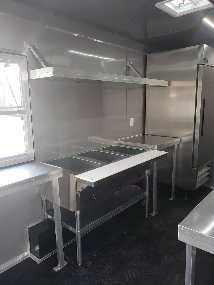 157-8.5-x-16-penske-yellow-concession-food-trailer-with-appliances-18.jpg 8.5' x 16' Penske Yellow Concession Food Trailer with Appliances