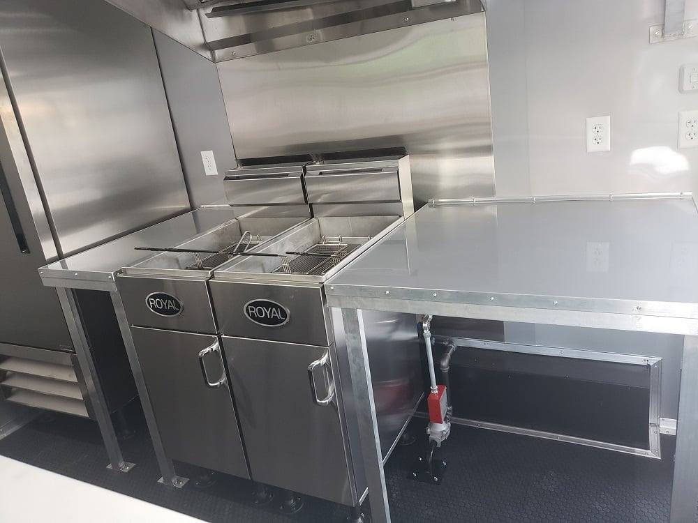 157-8.5-x-16-penske-yellow-concession-food-trailer-with-appliances-23.jpg 8.5' x 16' Penske Yellow Concession Food Trailer with Appliances
