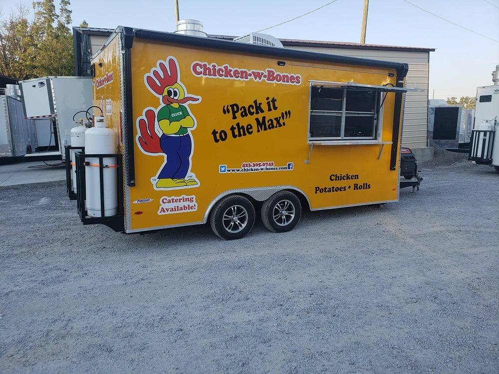 157-8.5-x-16-penske-yellow-concession-food-trailer-with-appliances-25.jpg 8.5' x 16' Penske Yellow Concession Food Trailer with Appliances