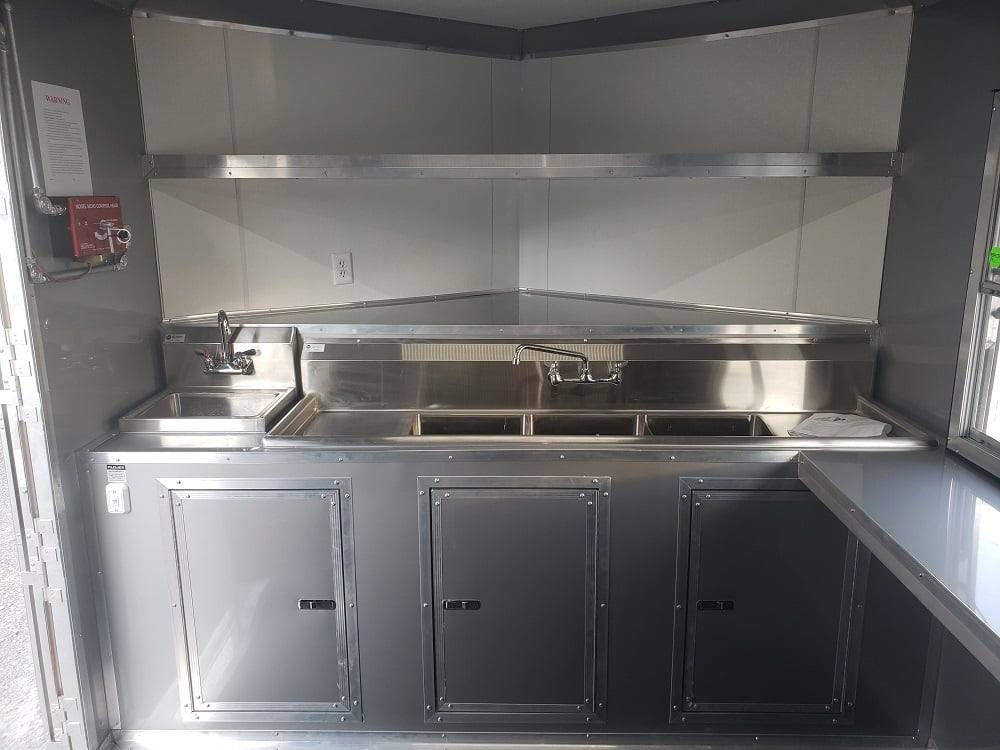 157-8.5-x-16-penske-yellow-concession-food-trailer-with-appliances-26.jpg 8.5' x 16' Penske Yellow Concession Food Trailer with Appliances