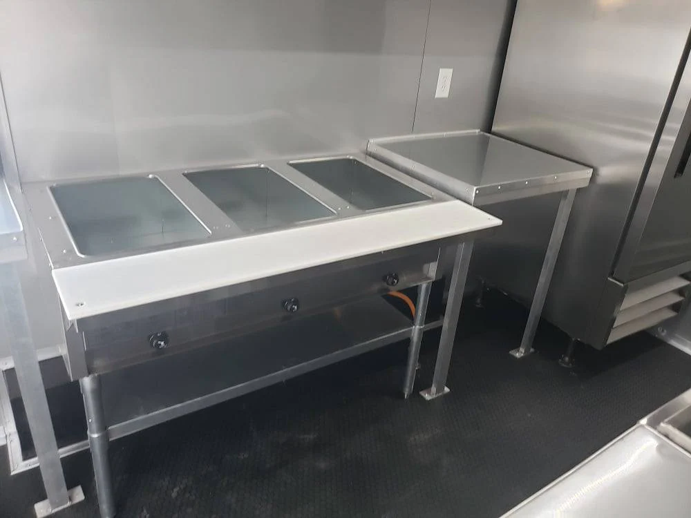 157-8.5-x-16-penske-yellow-concession-food-trailer-with-appliances-9.webp 8.5' x 16' Penske Yellow Concession Food Trailer with Appliances