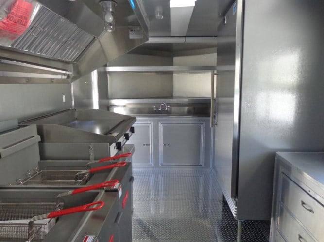 161-8.5-x-16-red-catering-event-concession-food-trailer-12.jpg 8.5' x 16' Red Catering Event Concession Food Trailer