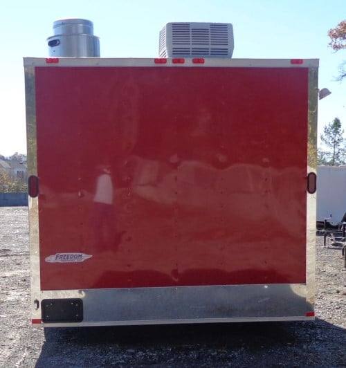 161-8.5-x-16-red-catering-event-concession-food-trailer-2.jpg 8.5' x 16' Red Catering Event Concession Food Trailer