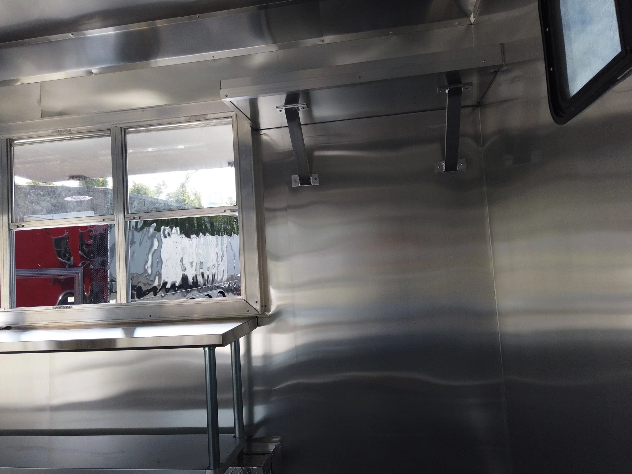 8.5' x 16' Red Concession Food Event Catering Trailer