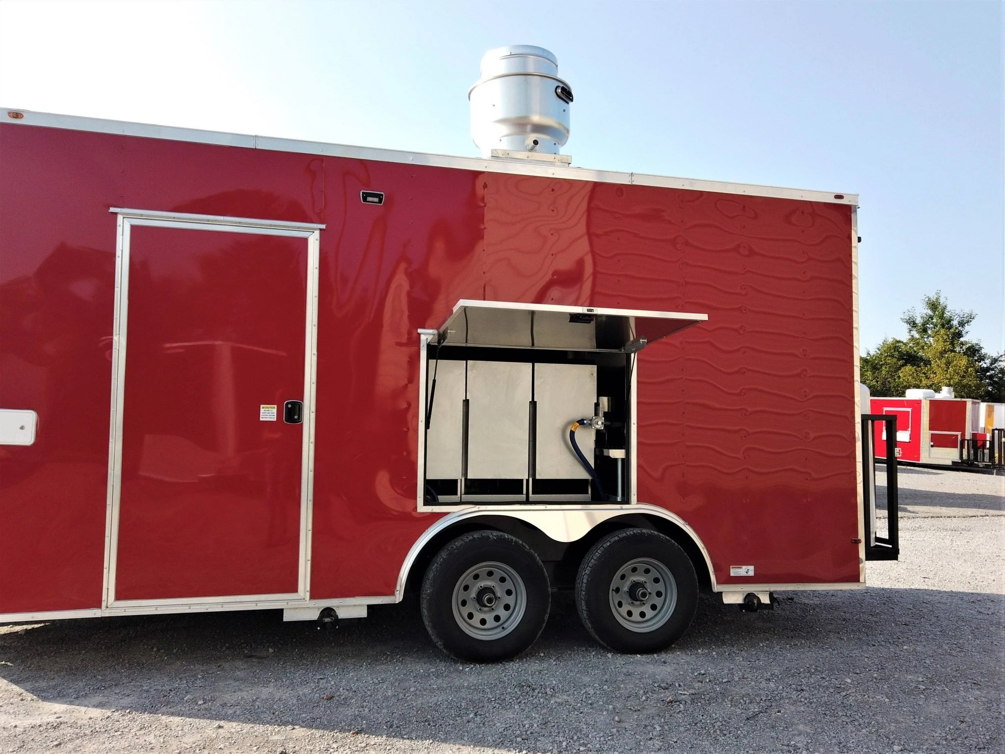 165-8.5-x-16-red-concession-food-trailer-with-appliances-14.webp 8.5' x 16' Red Concession Food Trailer With Appliances