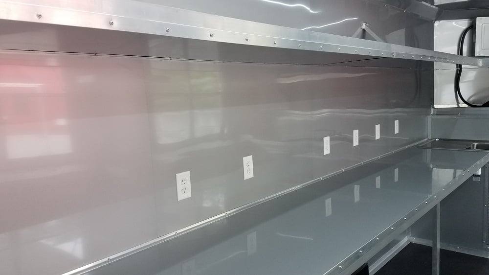 167-8.5-x-16-red-half-v-nose-half-flat-front-food-trailer-with-appliances-21.jpg 8.5' x 16' Red Half V-nose Half Flat Front Food Trailer With Appliances