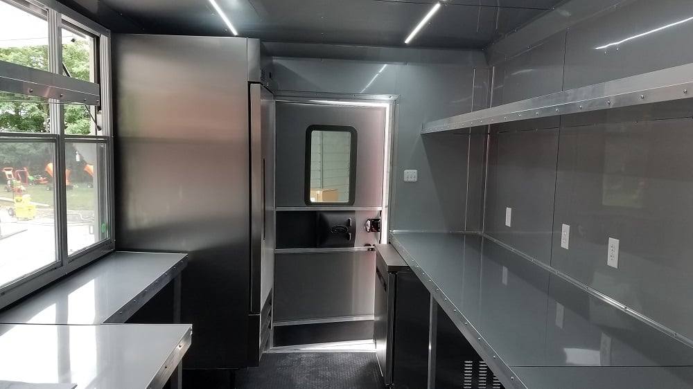 167-8.5-x-16-red-half-v-nose-half-flat-front-food-trailer-with-appliances-25.jpg 8.5' x 16' Red Half V-nose Half Flat Front Food Trailer With Appliances