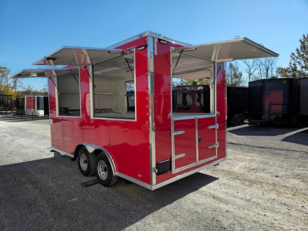 8.5' X 16' Red Kettle Corn Food Event Catering