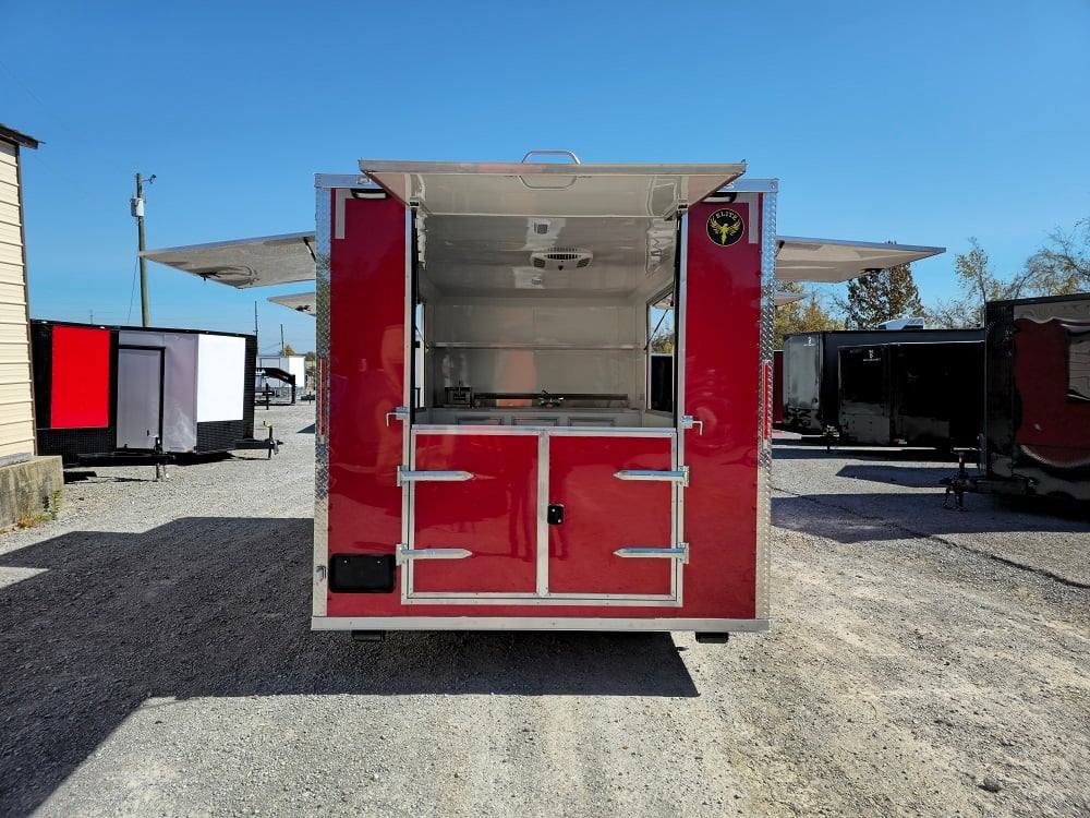 8.5' X 16' Red Kettle Corn Food Event Catering