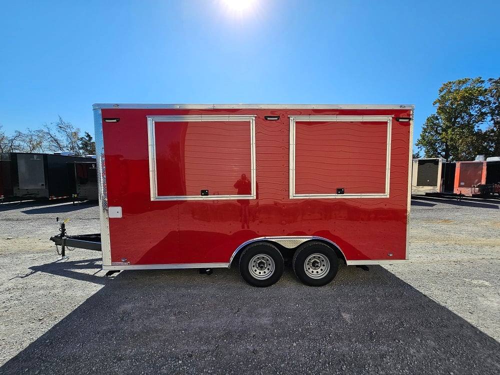 8.5' X 16' Red Kettle Corn Food Event Catering