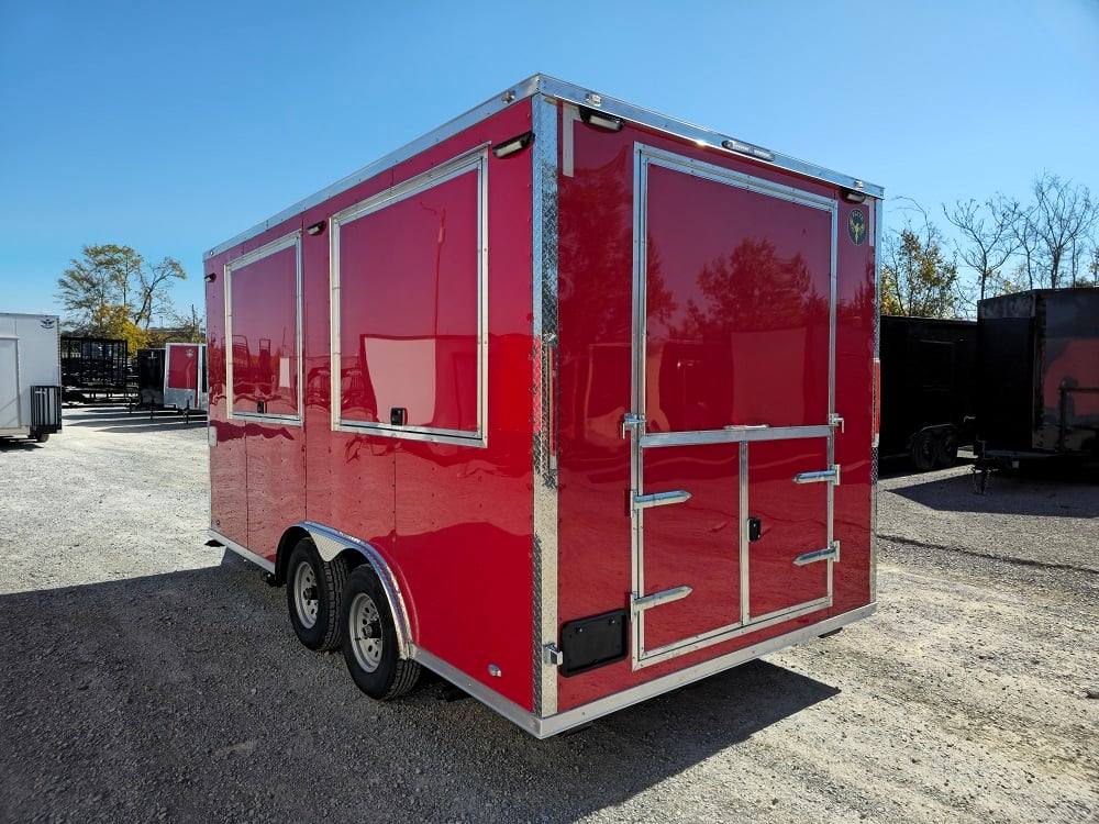 8.5' X 16' Red Kettle Corn Food Event Catering