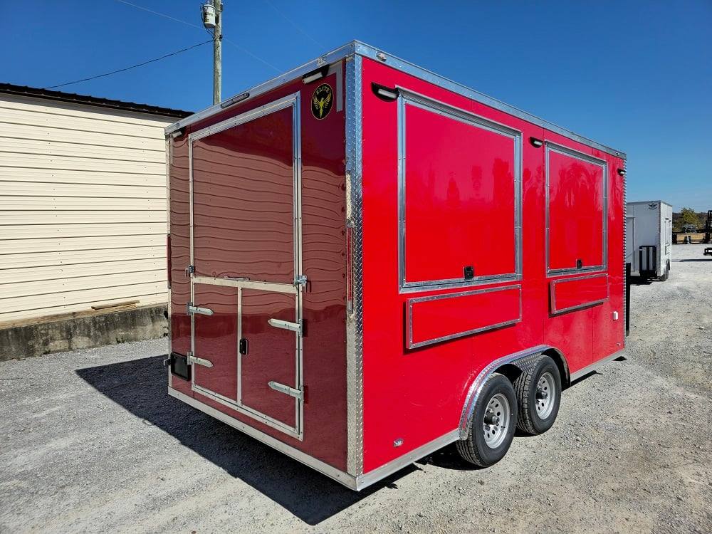 8.5' X 16' Red Kettle Corn Food Event Catering