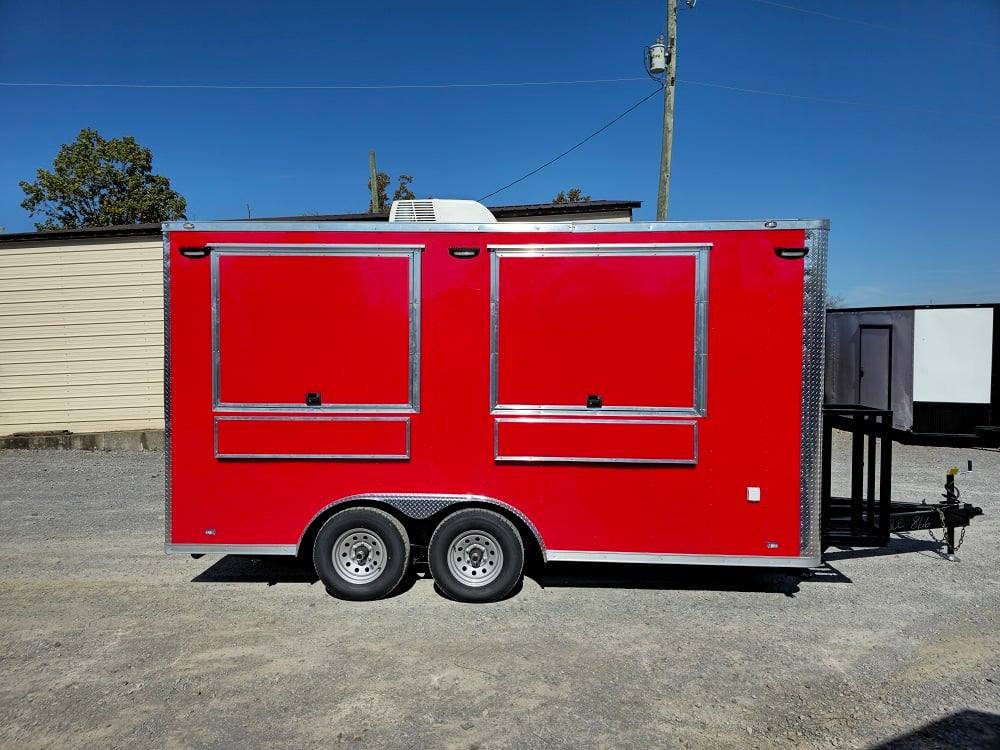 8.5' X 16' Red Kettle Corn Food Event Catering