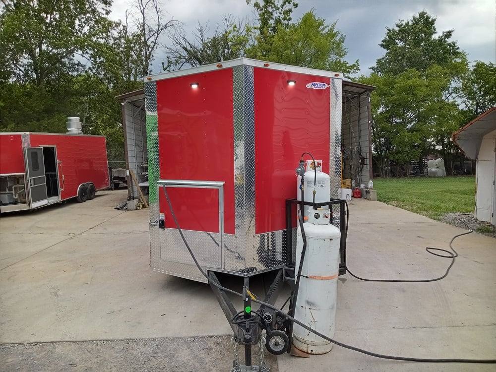 169-8.5-x-16-victory-red-concession-trailer-with-appliances-3.jpg 8.5' x 16' Victory Red Concession Trailer with Appliances