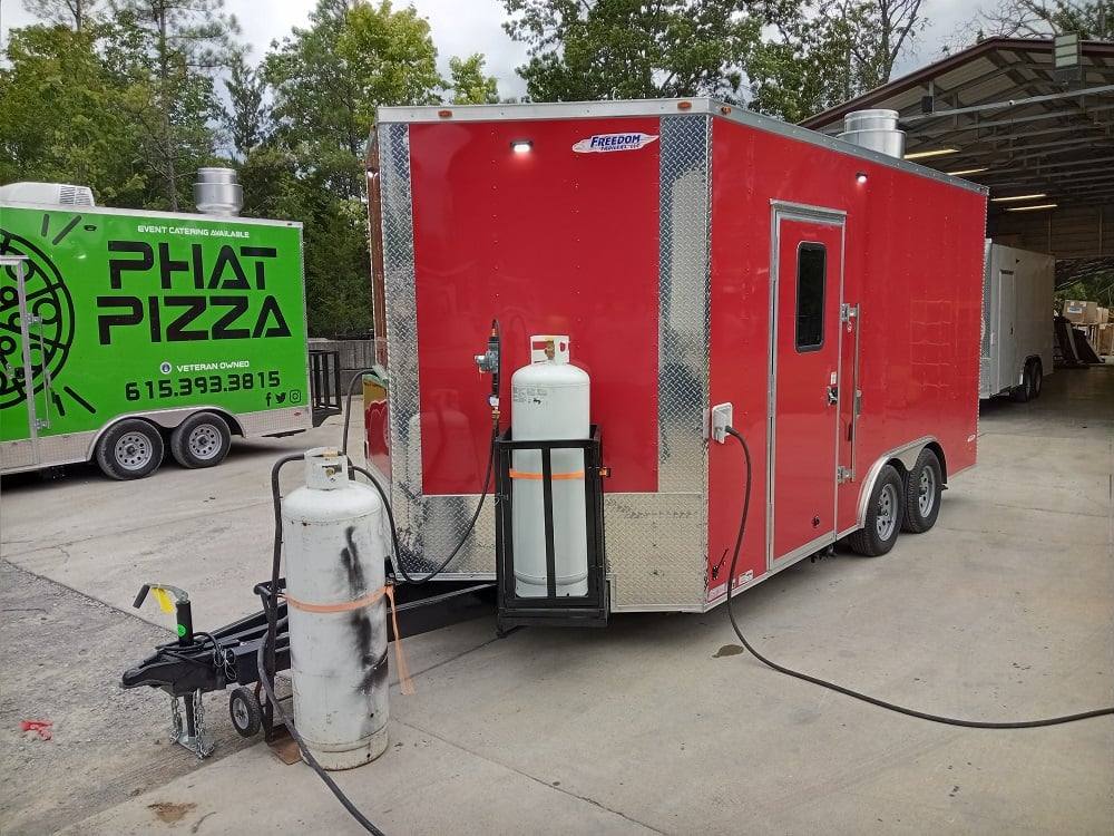 169-8.5-x-16-victory-red-concession-trailer-with-appliances-4.jpg 8.5' x 16' Victory Red Concession Trailer with Appliances