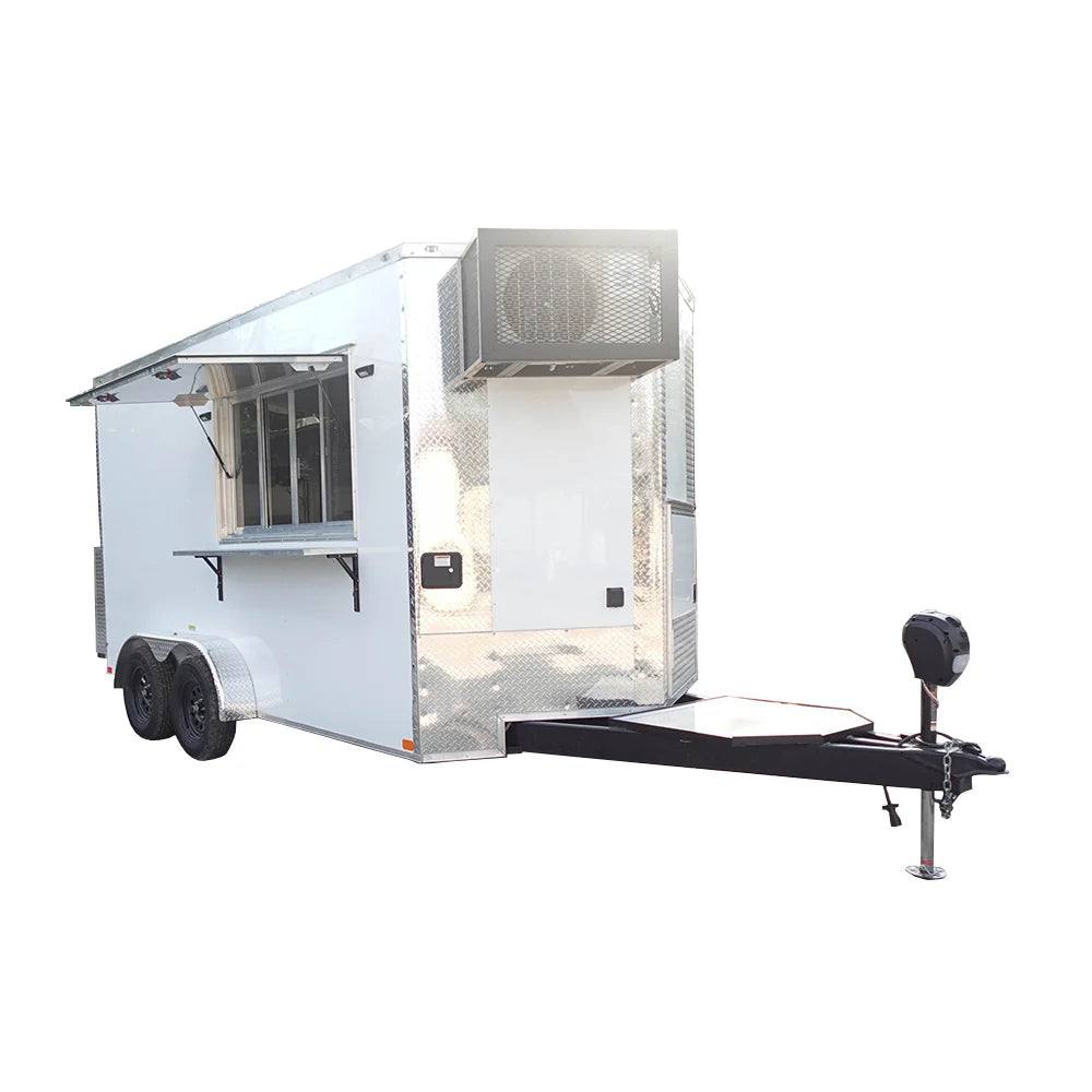 17-7-x-14-white-concession-trailer-food-event-catering-1.jpg 7' X 14' White Concession Trailer Food Event Catering