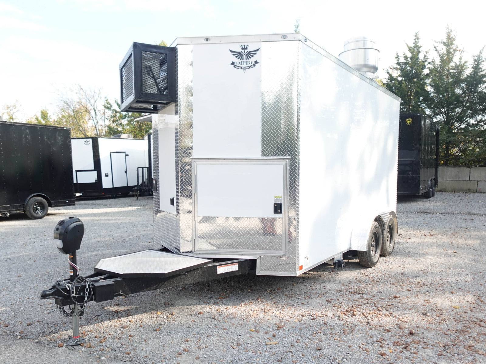 17-7-x-14-white-concession-trailer-food-event-catering-22.jpg 7' X 14' White Concession Trailer Food Event Catering